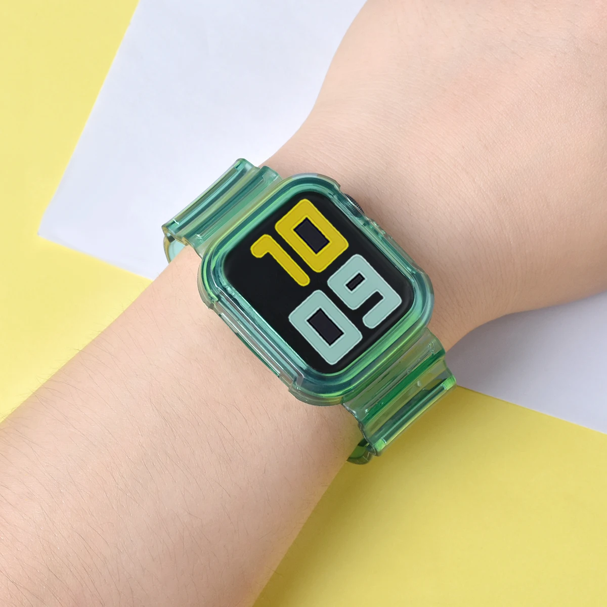 Sleek Transparent Protective Strap