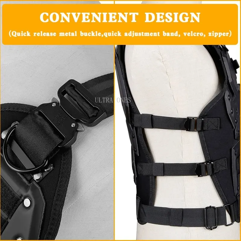 Paintball Armor Vest Tactical Combat Hunting Shooting Cs Games Molle Shockproof Waistcoat Wargame Airsoft Comfortabl