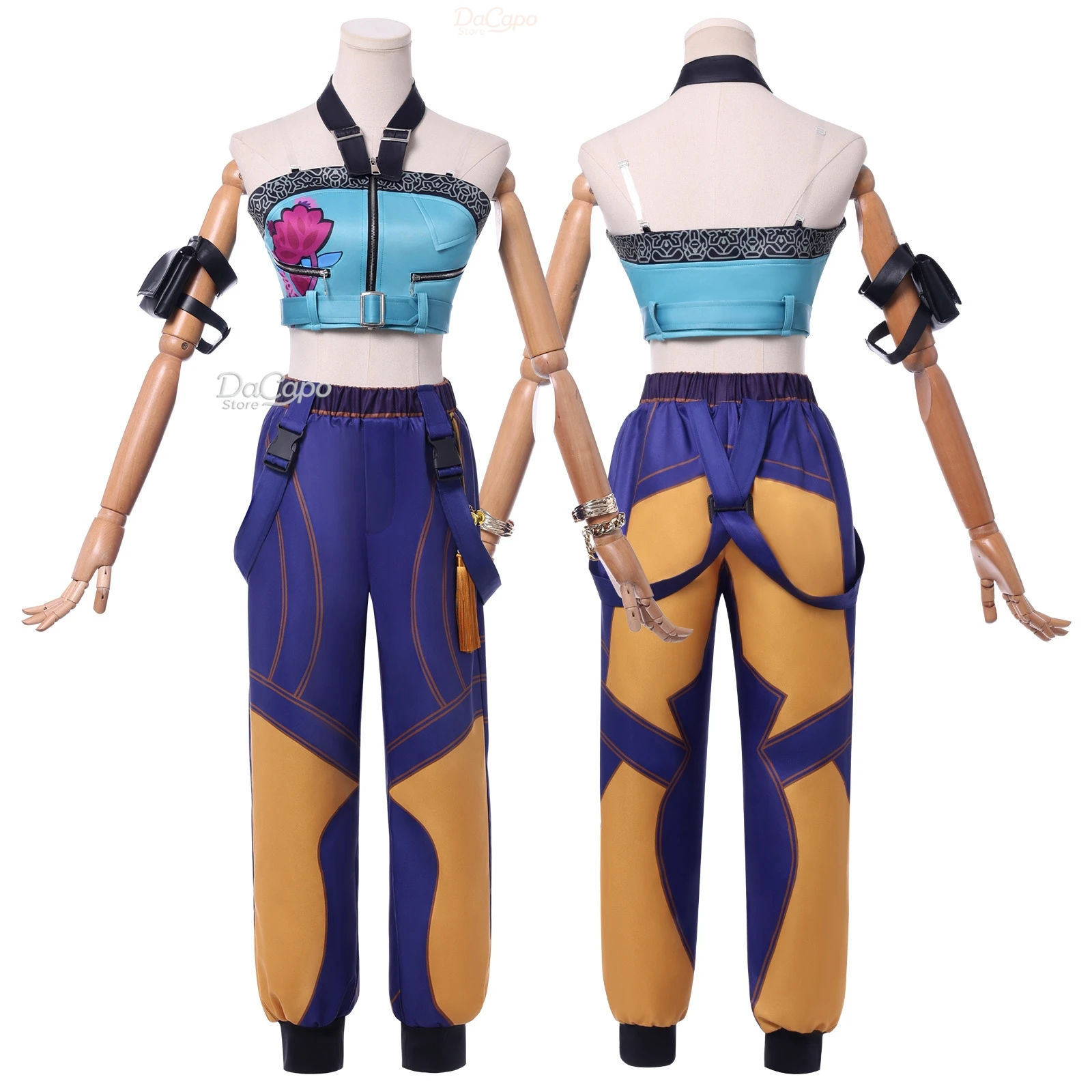 Hunters Idol Zoey Rumi Stage Outfits Full Set, Hunters Girls Stage