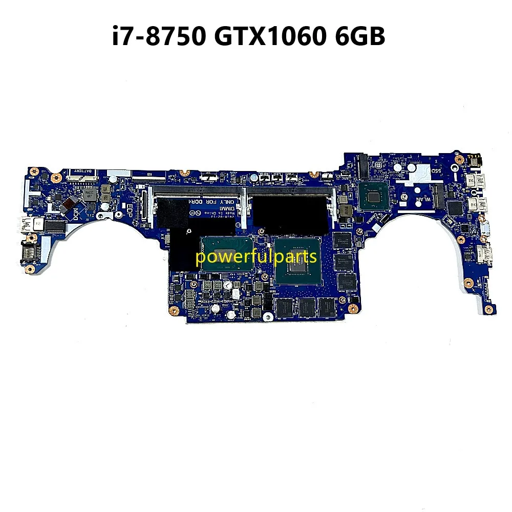 

For Dell Inspiron G5 5587 G7 7588 Motherboard 0TM9WY CN-0TM9WY DDK51 LA-E994P i7-8750 GTX1060 6GB GPU Working Good