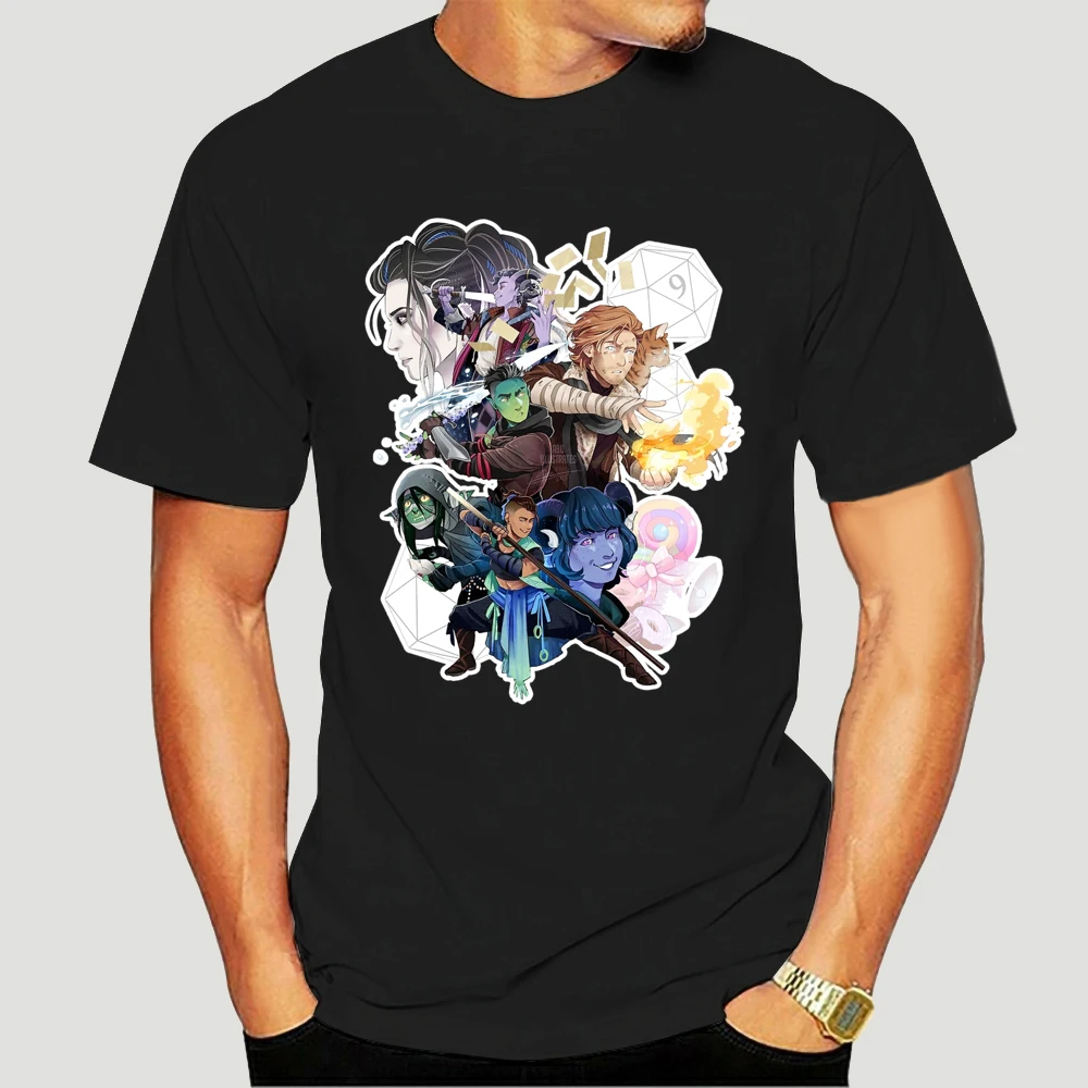 La Mighty Nein T Shirt Olight Nott Fdic Jester Yasha Dnd Beau Mollymauk 5197X