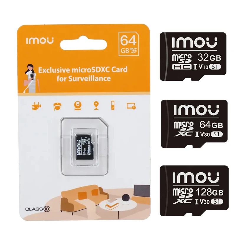 Scheda Sd Imou Esclusiva Scheda Microsdxc Per Cctv Di Sorveglianza Utilizzare Un'Elevata Compatibilità
