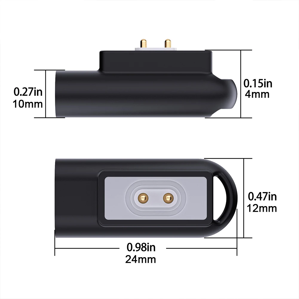 Magnetic Charger Adapter for Xiaomi Mi Band 8 Active/8 Pro TYPE-C Watch Charger Connector for Redmi Watch 4/3/3 Active/3 Lite
