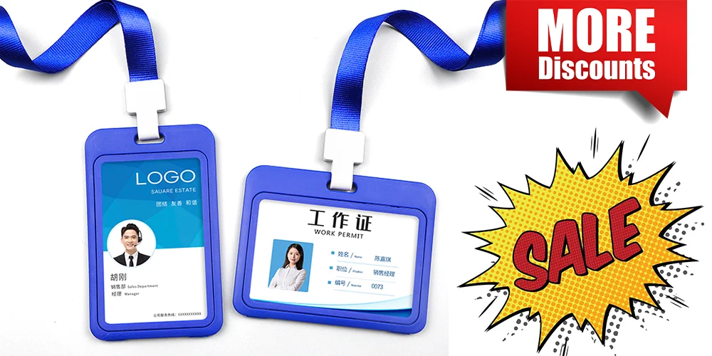 Cheap Transparent Credential Badge Holder Lanyard for Business Meeting Visiting Hang Pass Tag ID Card Candy Color Protector Case Cheap Transparent Credential Badge Holder Lanyard for Business Meeting Visiting Hang Pass Tag ID Card Candy Color Protector Case