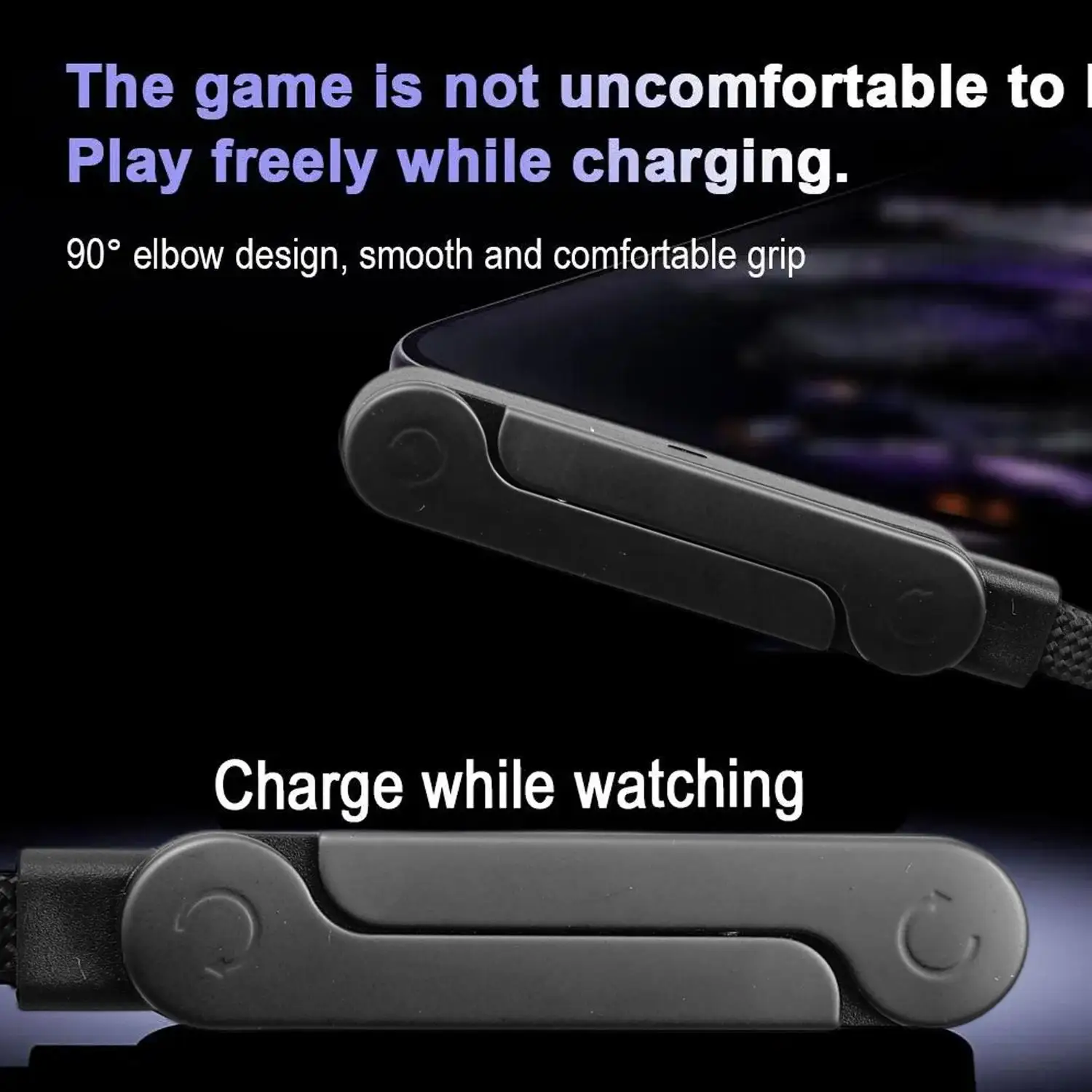 All-in-One 240W Charging Cable with Stand – USB-C to USB-C & USB-A Fast Charger for iPhone & Android 26 Sb6608a9450914ab9a6cfa39b21215e46t