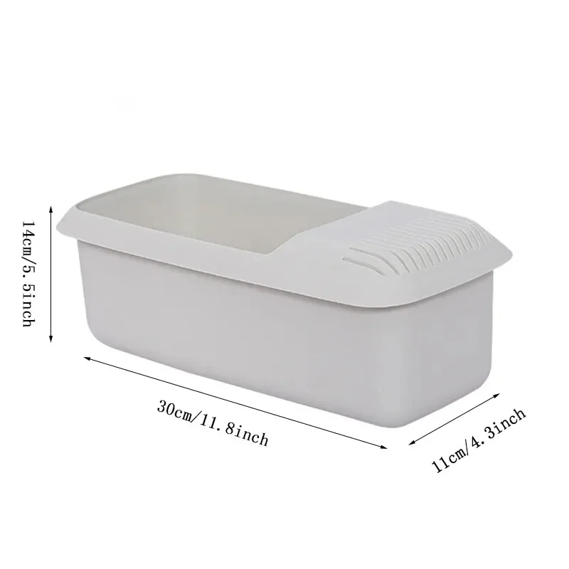 Microwave Noodles Pasta Cooker with Strainer Eco-Friendly Plastic Spaghetti Vegetable Steamer Kitchen Accessories Noodles Maker