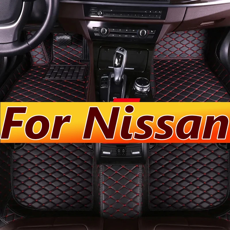 

Автомобильные коврики для Nissan Qashqai Sylphy Navara Kicks March Teana Xtrail Almera Livina Murano Juke Pathfinder, автомобильные аксессуары