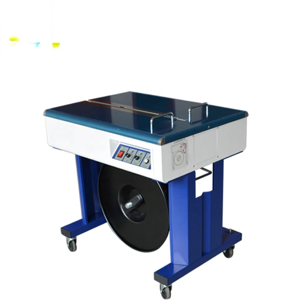 

PP Strip Accumulator Semi-Automatic Carton Box Binding Hydraulic Book PP Strapping Machine