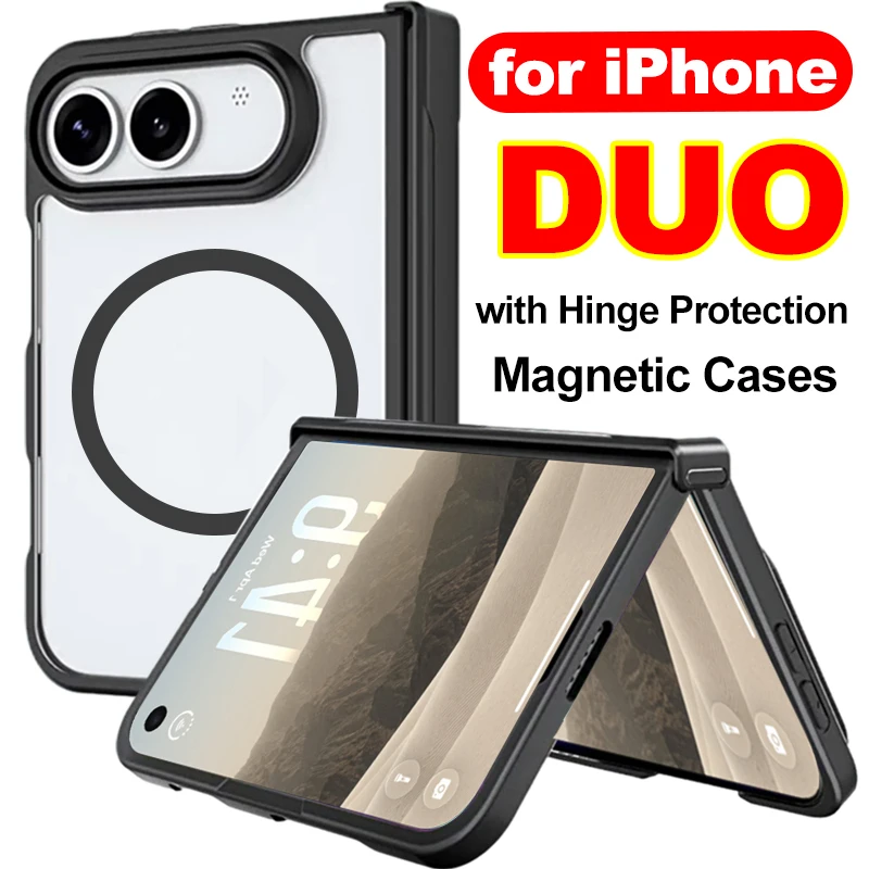 Matte Magnetic Shell Cover with Hinge Protection and MagSafe Compatibility