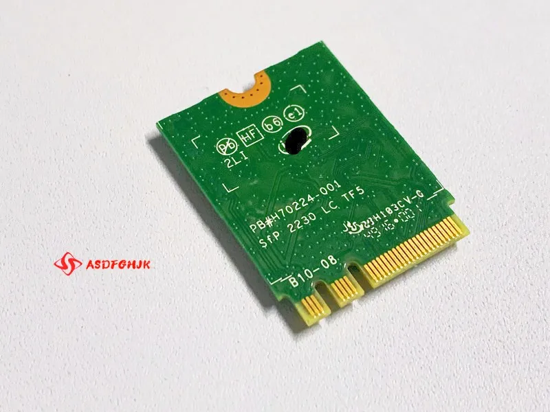 Scheda WiFi Dual Band 2.4GHz 5GHz Wireless NGFF per M.2 per Key E