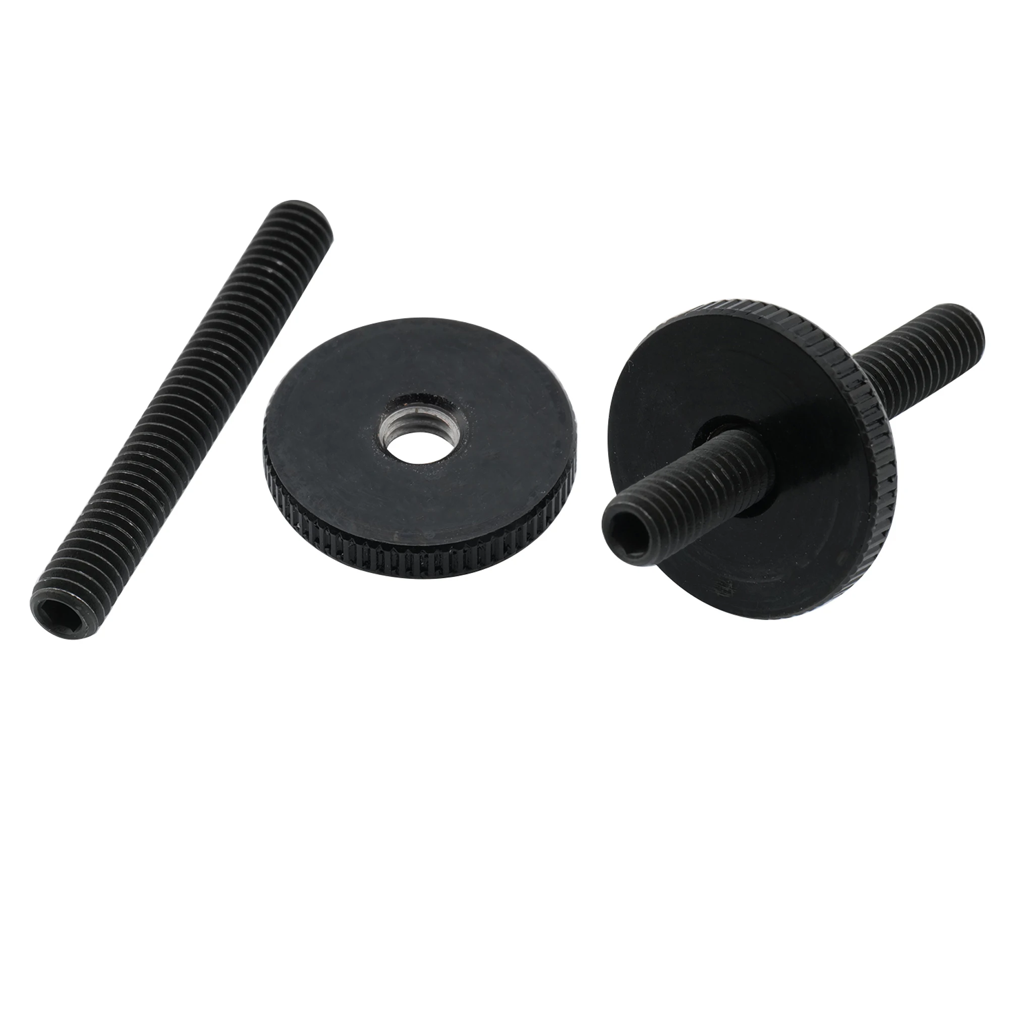Musiclily Pro Metric Size ABR-1 Style Tune-o-matic Bridge M4 Montagepfosten- und Daumenrad-Set für Epiphone LP-Gitarre (2er-Set) – Detail 9