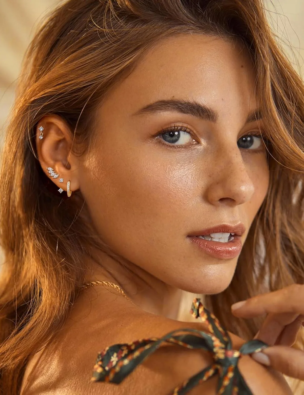 Tragus Hoop 14k Cartilage Hoop Tragus Piercing Hoop 20 Gauge 14k