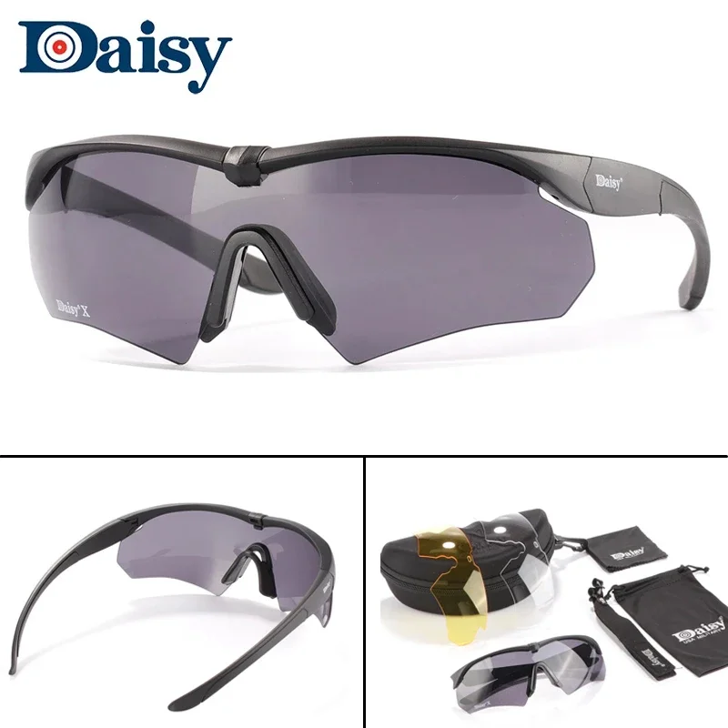 Safety Goggles Polarized Sports Glasses Tactical Goggles UV Protection Glasses Shooting Glasses Polarized Goggles For Hunting Airsoft Shooting