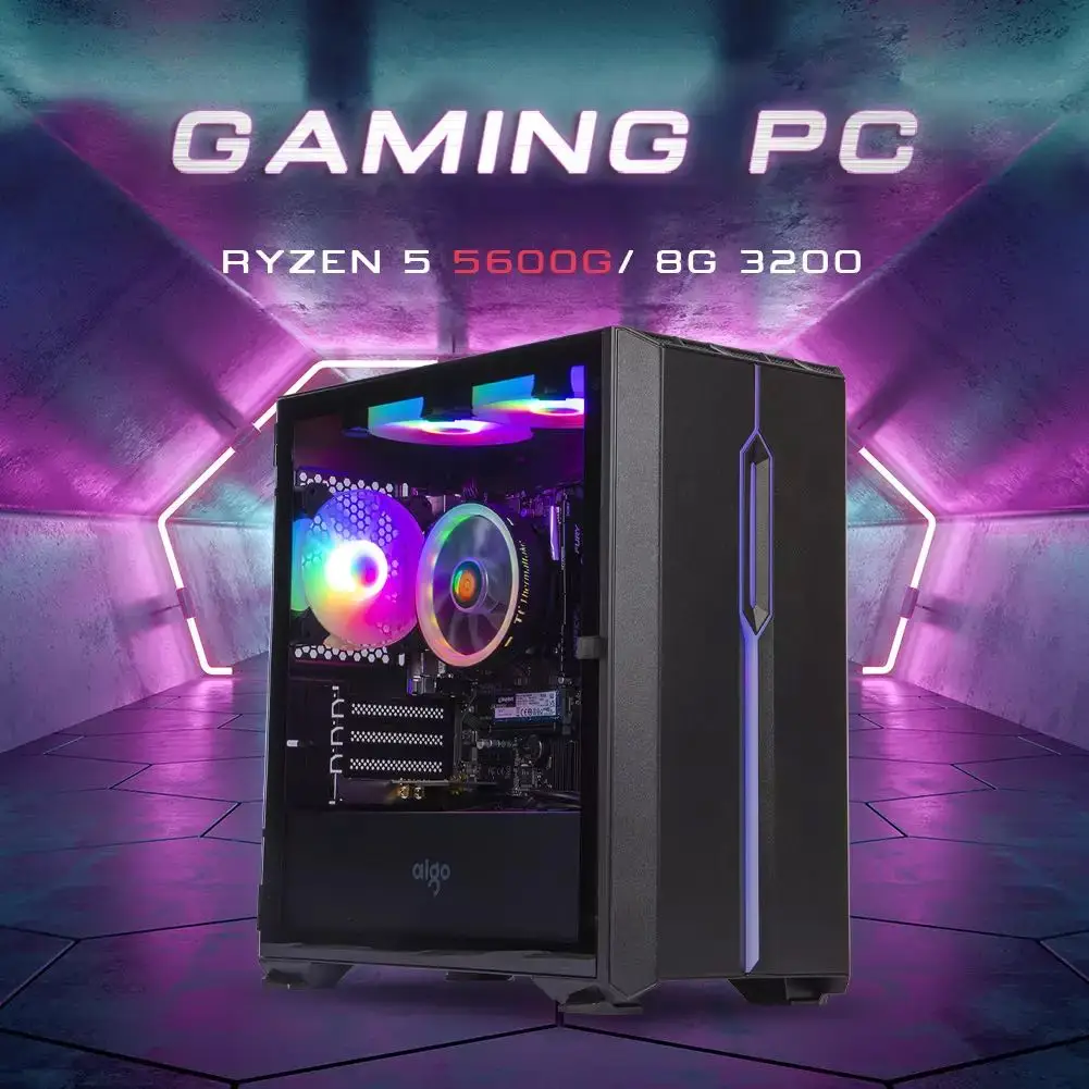 Game Desktop Host Core I7 CPU 256G SSD  Power Supply gaming pc desktop pc computer