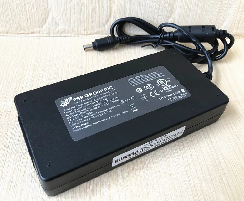 Original 48v 2.5a 120w Fsp Fsp120-afa Fsp120-afan2 ac Adaptador Adaptador Carregador para Hikvision Video Recorder Poe Dvr Fonte de Alimentação - Image 6