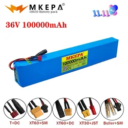 10S4P 36V 100000mAh Electric Scooter Lithium Battery 18650 battery pack 36V 100Ah Electric Scooter Electric Scooter Battery 36v