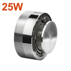 Portable 50mm Full Range Vibration Speaker with Enhanced Bass (Silvery 25W)