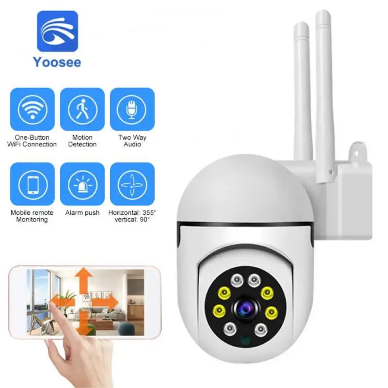Kültéri Biztonsági Kamera 1080P Ip 2Mp Automatikus Nyomon Követés Ptz ...