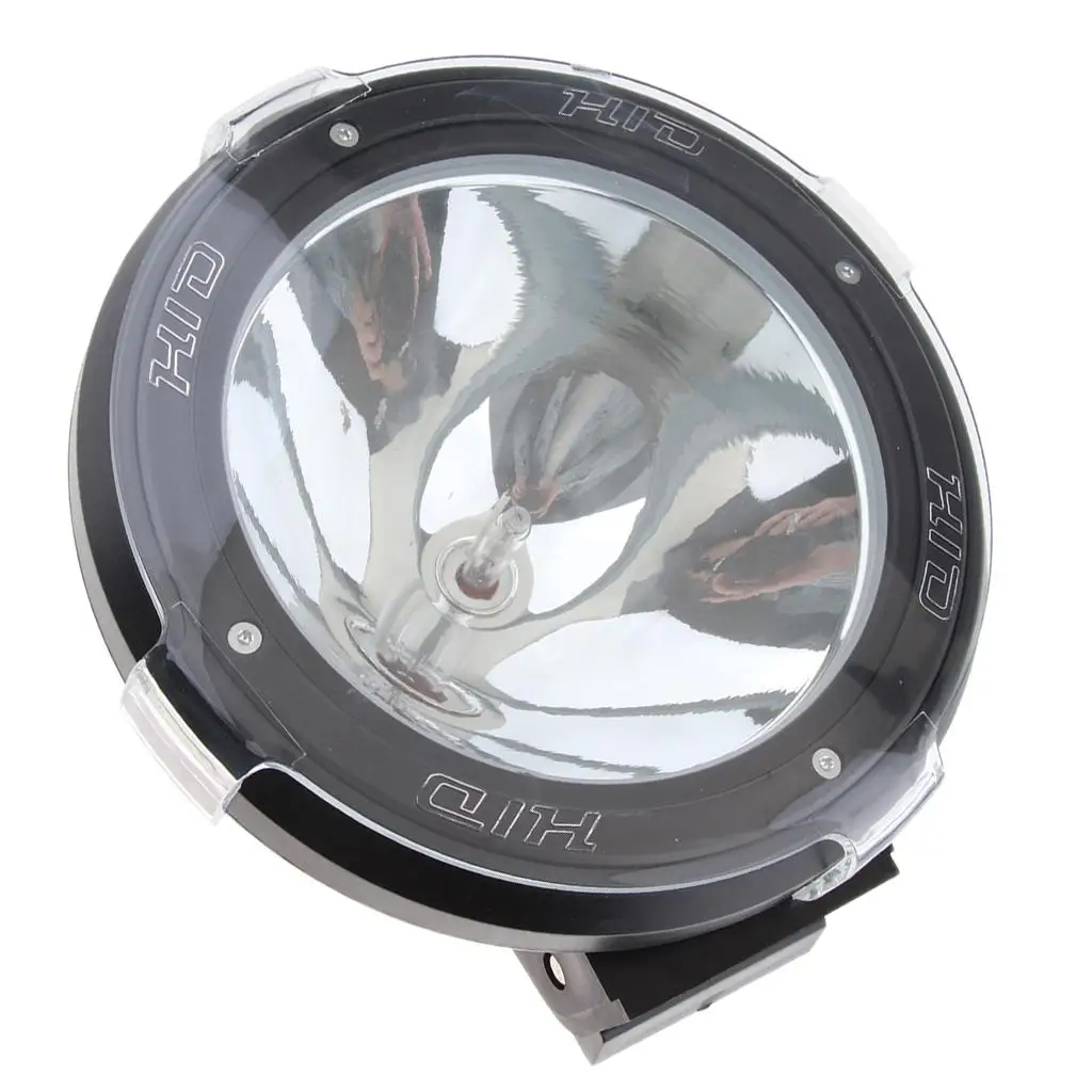 7 Inch 100W Flood Driving Lights HID Xenon Work Light 12V 6000K Trucks SUV Work Light IP68 Flood Light HID Driving Light