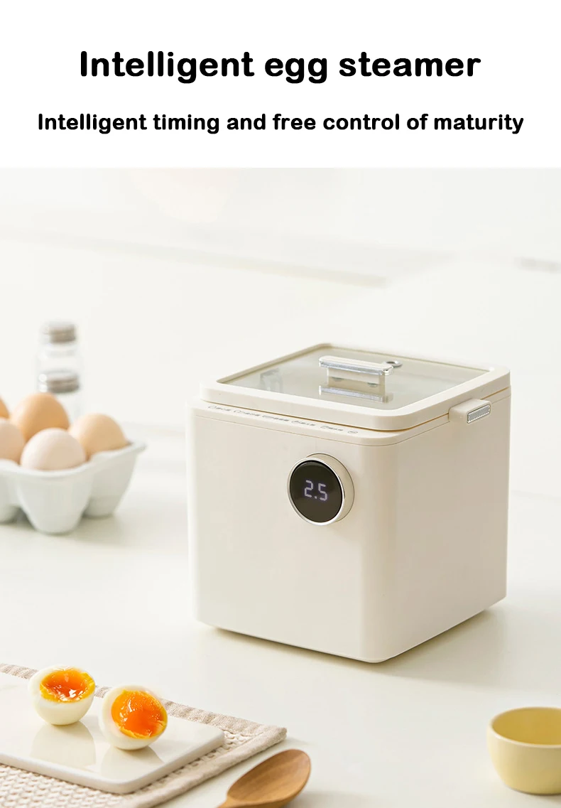 Description Picture 2 of itemDMWD Electric Egg Steamer Multifunction Egg Boiler Water Separated Slow Cooker Household Timing Food Steamer Breakfast Machine
