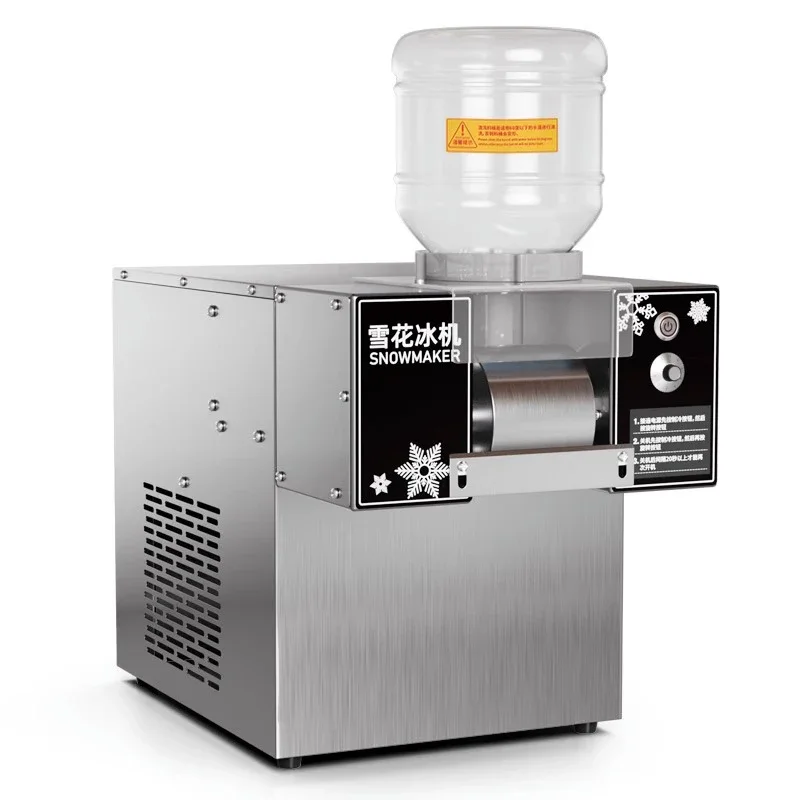 Mini Snow Ice Maker Shaver Machine Europe Snowflake Ice Machine Korea Bingsu Machine Snowflake Ice Shaving Machine 60KG/24h 1