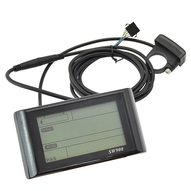 Écran LCD de compteur de vélo électrique SW900, 24V/36V/48V 52V/60V, pour ordinateur, accessoires 1