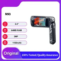 Unlocked Original N93 Single Sim GSM 3G  Mobile Phone Russian Arabic  Keyboard Made in Finland