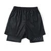 240216 AOT Gym Shorts for Men 2 In1 Mesh Quick Dry Sport Shorts Mens Bodybuilding Fitness Summer Sportwear 1