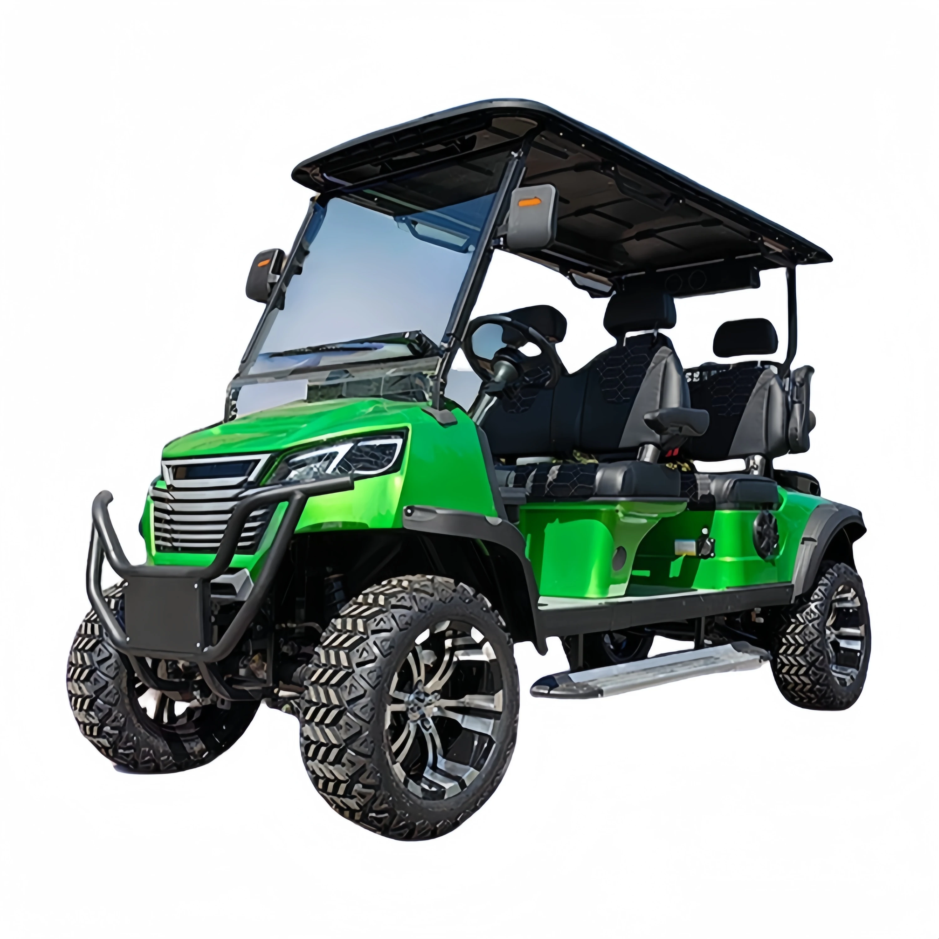 High Quality Low Price Off-road Hunter Cart Basic Edition Lifted 2 Passenger Seaters Hunting Transport Golf Cart