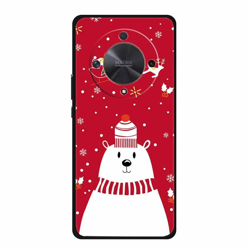 Festive Christmas Soft TPU Silicone Phone Case