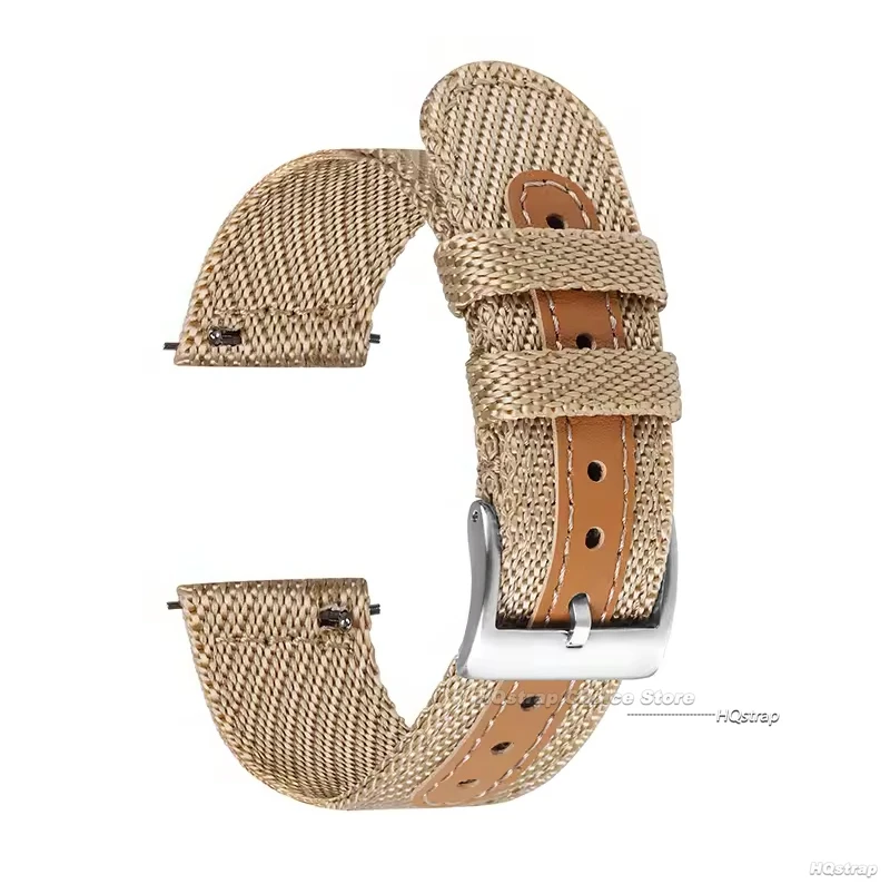 Universal Nylon Sport Watch Strap - Quick Release Canvas Band