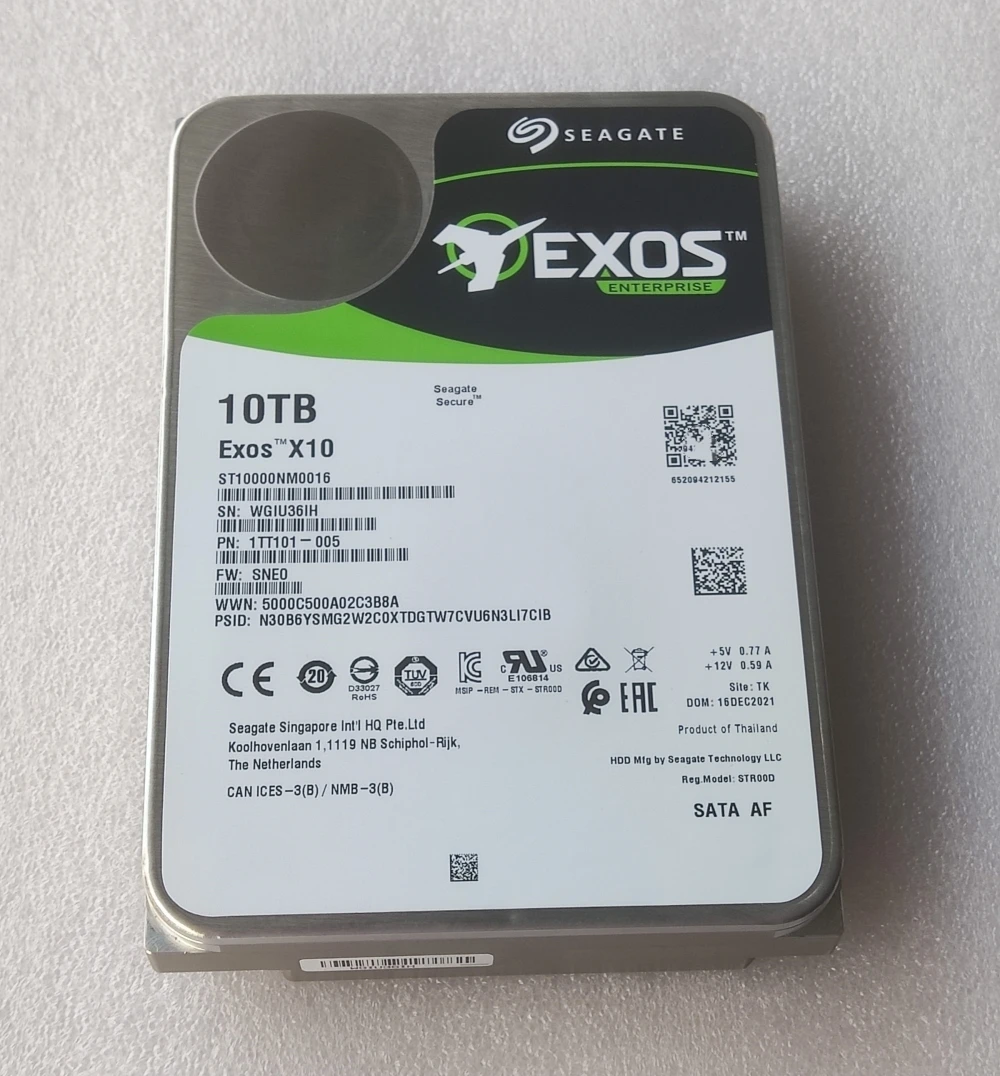 HDD EXOS ST10000NM0016 3.5 인치 하드 디스크 드라이브 SATA3 7200rpm 6 GB/S 엔터프라이즈 HDD용  10TB - G마켓 모바일