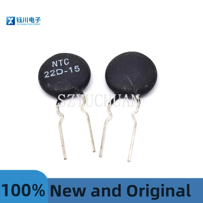 50Pcs Ntc Negative Temperature Thermistor 22D-7 22D-9 22D-11 22D-15 New Commonly Used for Welders 22&Omega; 22 Ohm