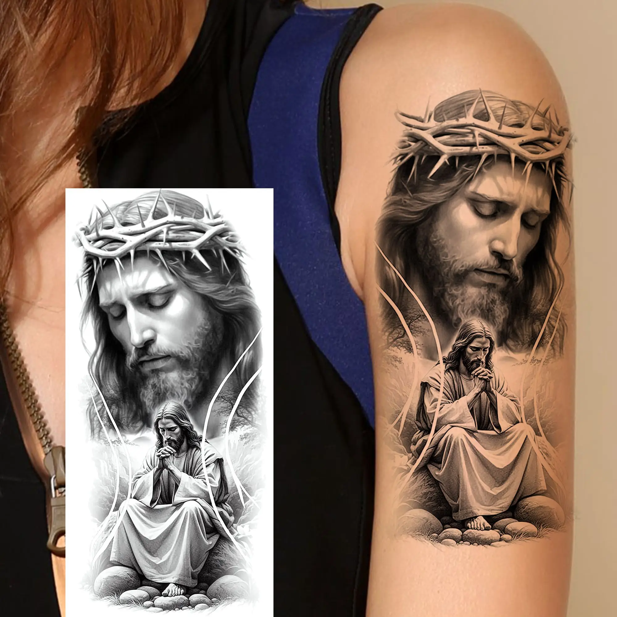 San Judas and Virgin Mary Tattoo: What You Need to Know Before Buying, image size:1999x1999