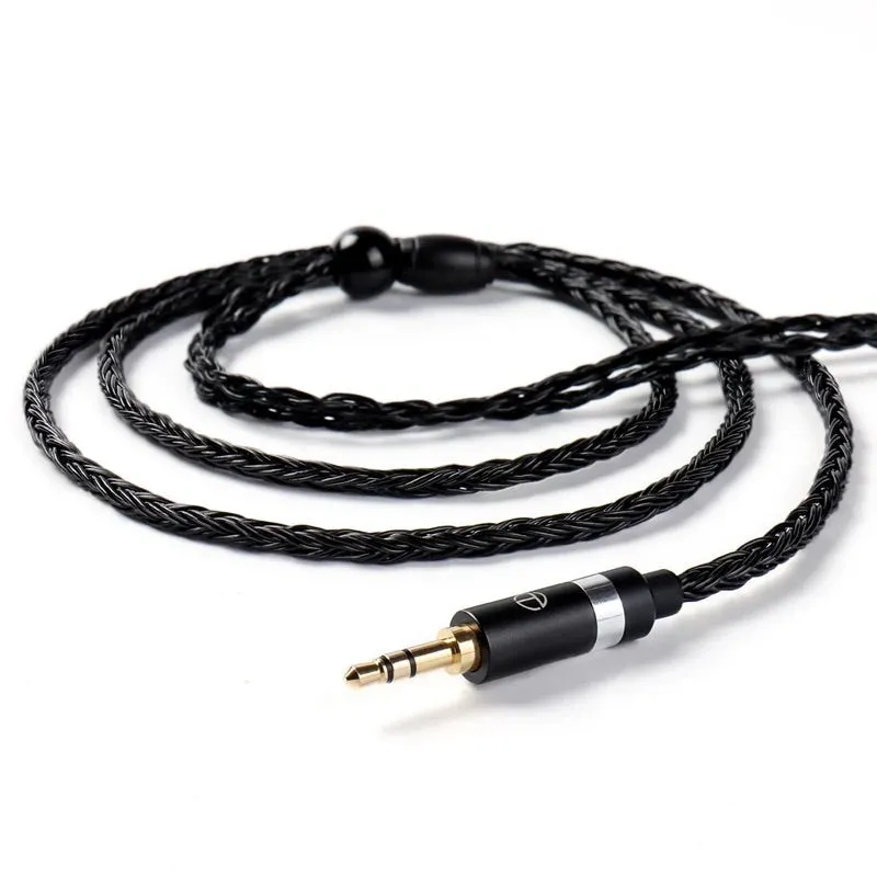 

TRN T2 16 Cores Silver-Plated Copper Audio Cable with Audio Connectors 3.5/2.5/4.4mm Plug MMCX 0.78 0.75 Connectors