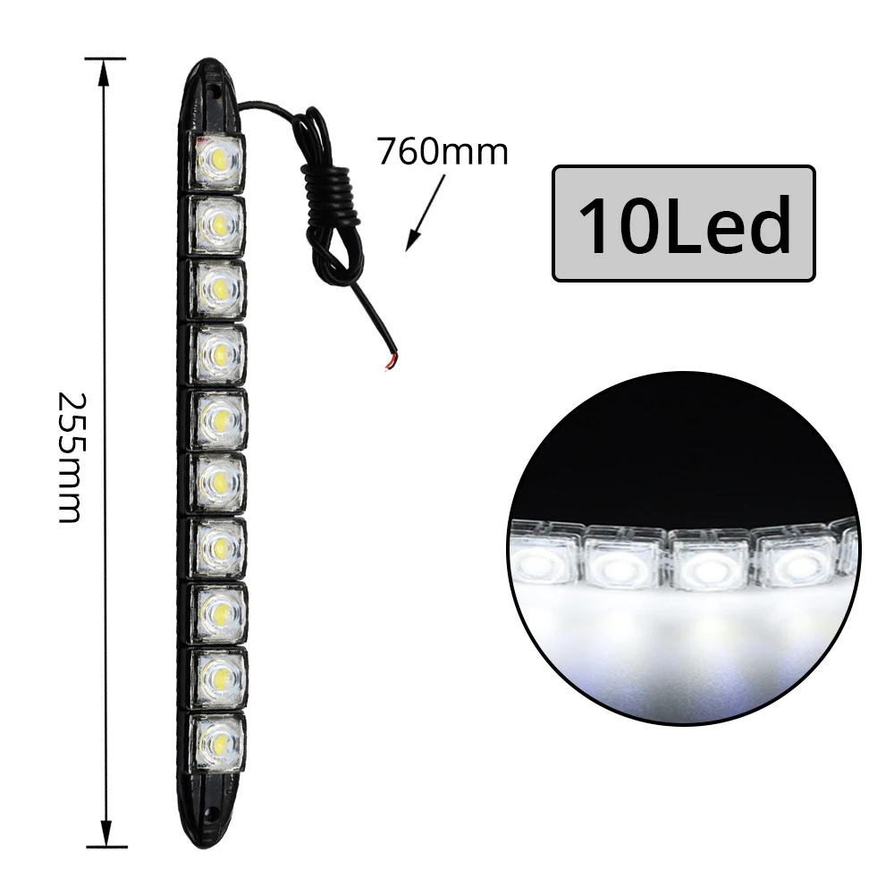 ตัวเลือกสินค้า หลอดไฟ LED ยืดหยุ่น สำหรับ DRL และตัดหมอก รถยนต์