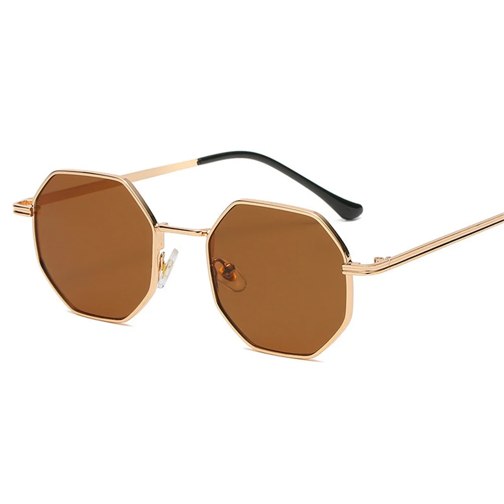 Fashion Irregular Square Sunglasses Women Men Brand Steampunk Metal Frame Sunglasses Men Retro Glasses UV400 Eyeglasses O949