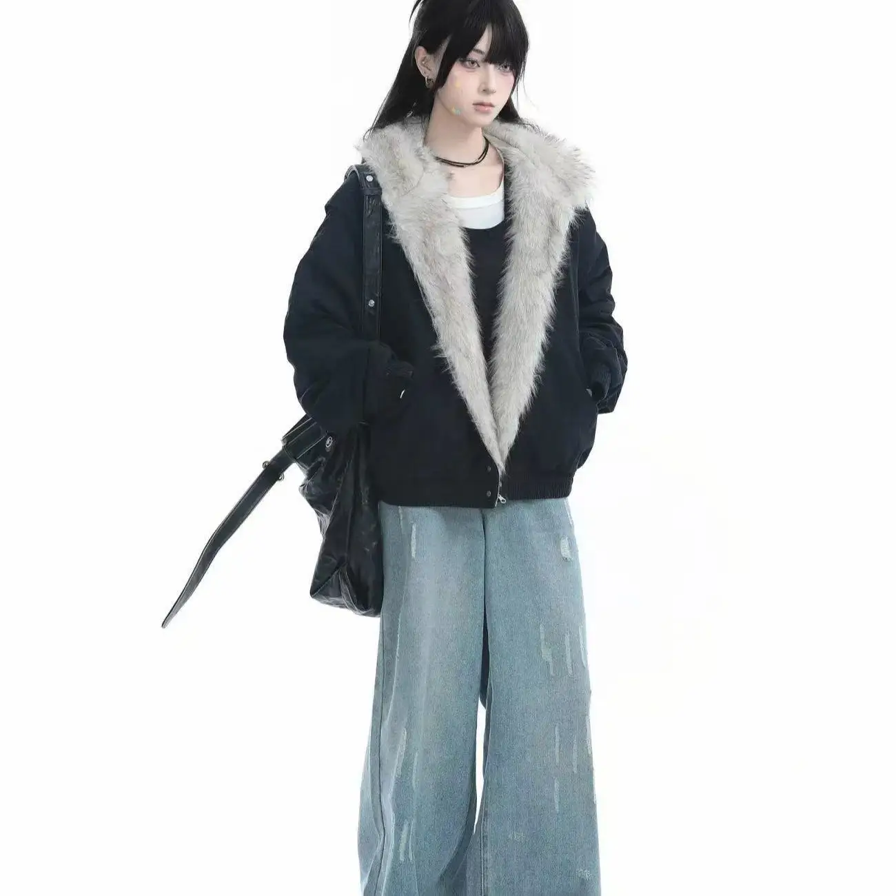 BiggOrange Coat Lifestyle Image 1