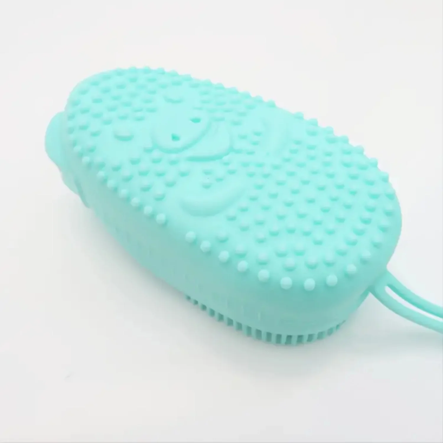 Cute Bear Shaped Silicone Bath Scrubber