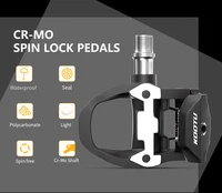 Pédales à clipser pour vélo de route, pédales à verrouillage automatique pour pédales automatiques à clipser SPD-SL 1 paire de pédales de verrouillage 1