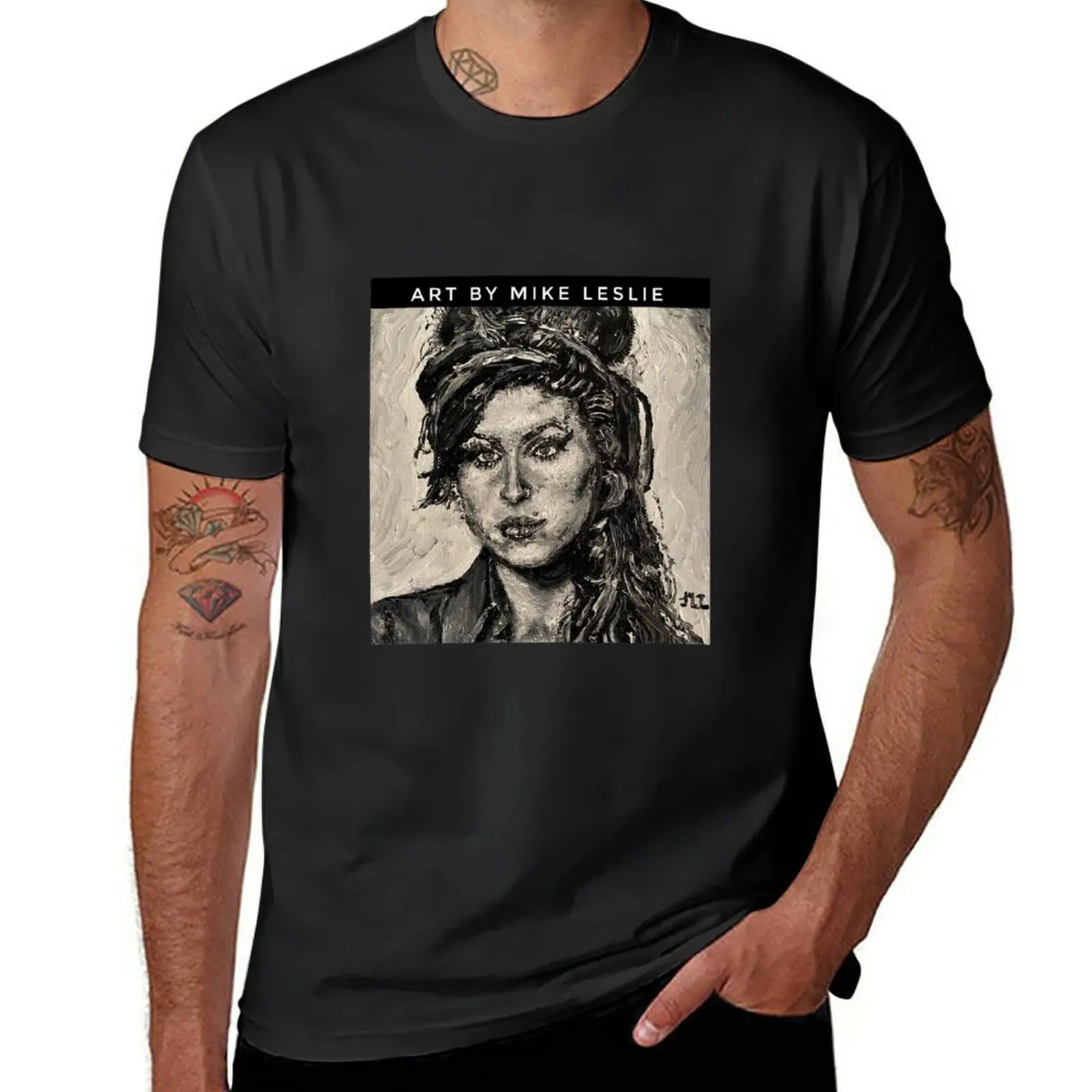 

New Jazz singer T-Shirt aesthetic clothes heavyweight t shirts plus size tops summer clothes mens big and tall t shirts