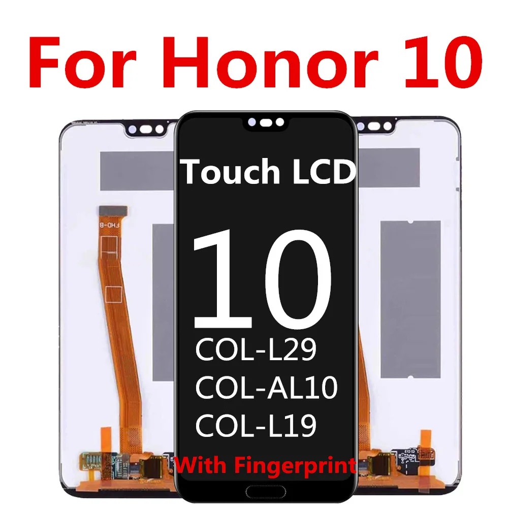 

Дигитайзер сенсорного ЖК-экрана в сборе для Huawei Honor 10