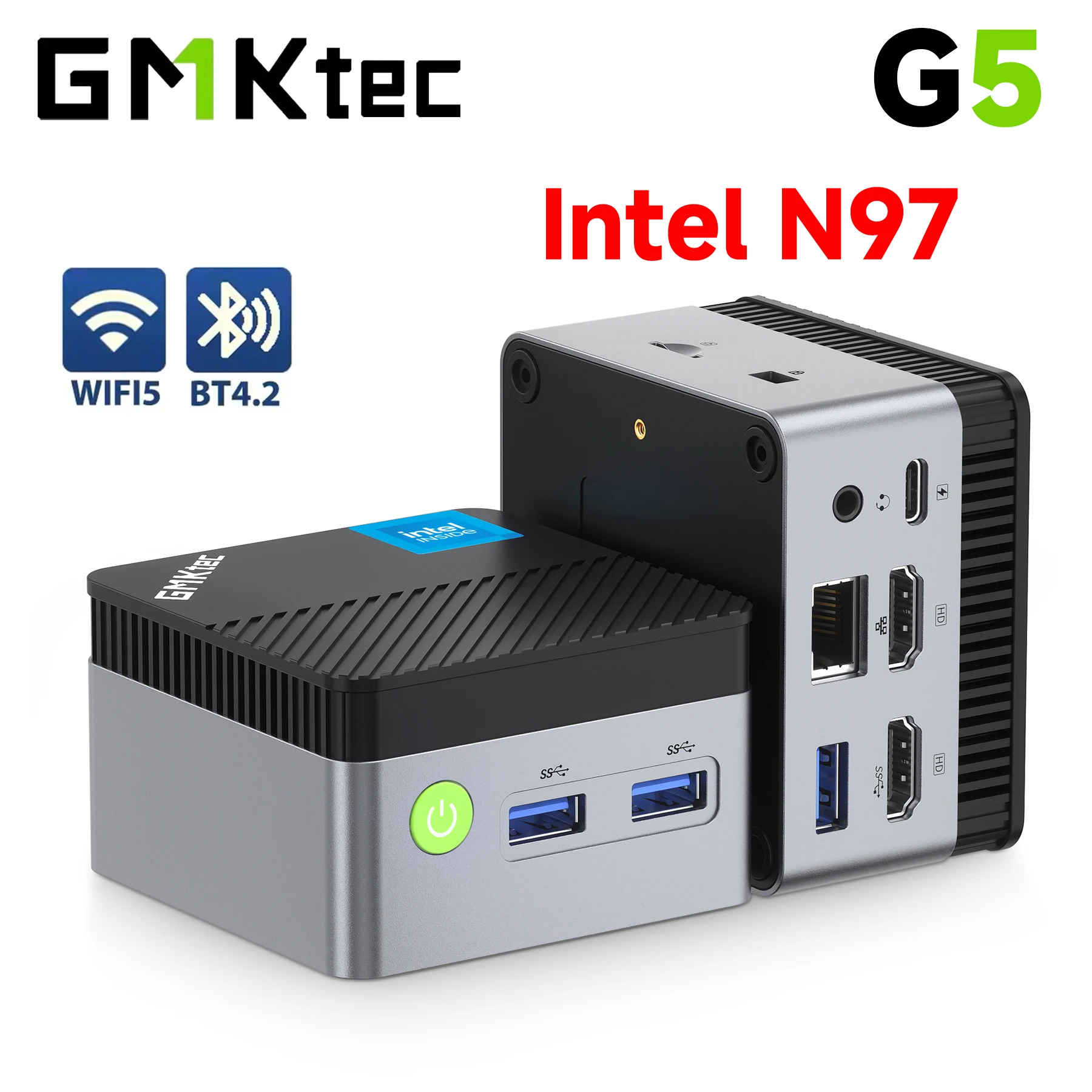 ミニPC G5 楽天市場】【クーポンで19080円~】GMKtec G5 ミニpc 【Intel N97