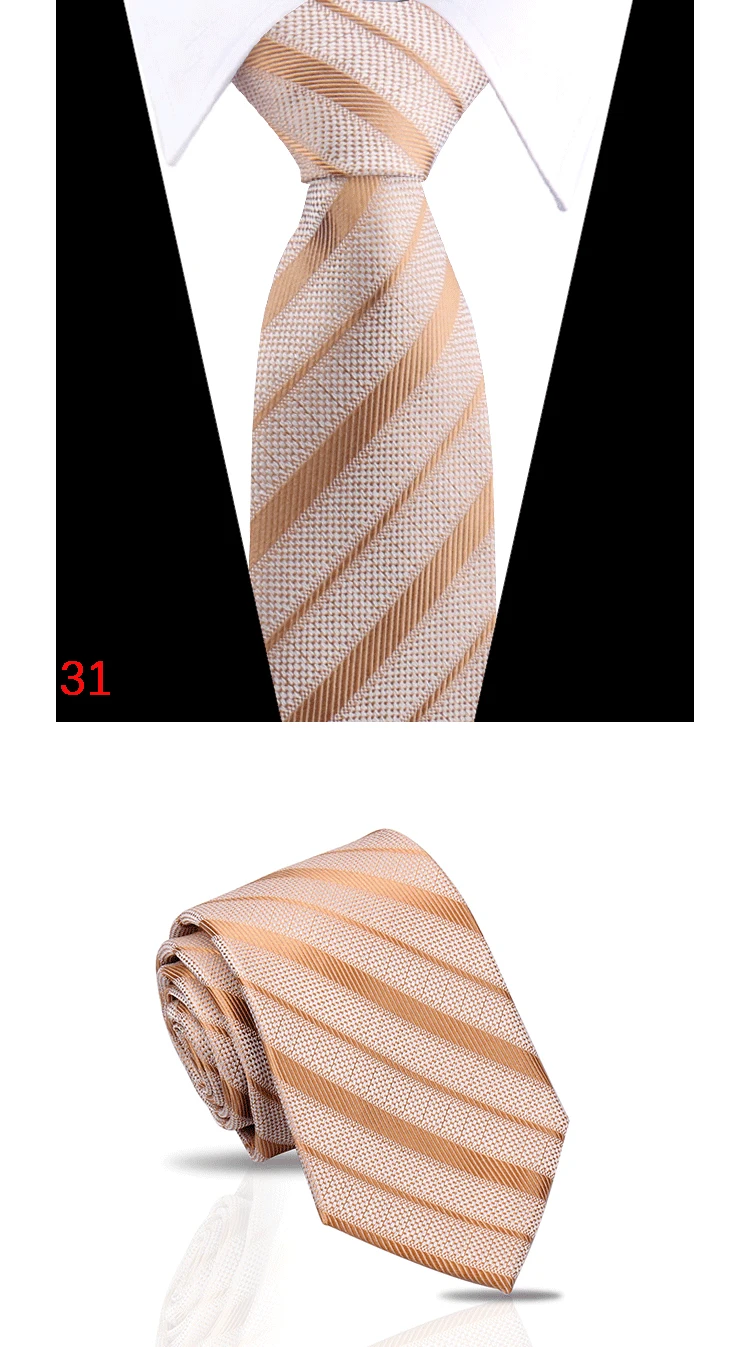Blue Black Grooms Wedding Neckties Classic Cashew Jacquard For Group Business Annual Meeting Formal Wear Thin Ties For Men – Detail 31