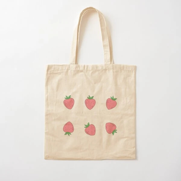 Pastel Aesthetic Canvas Tote Bag