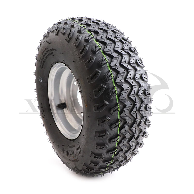 High quality 6 inch 15x6.00-6 tire hub is applicable to ATV accessories of go kart mower
