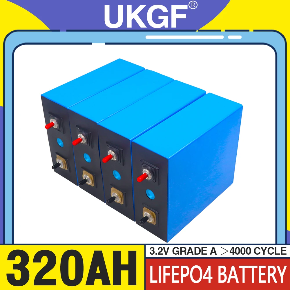 12V 320Ah LiFePO4 Batterie - 11000 Zyklen Für Wohnmobil, Boot & Industrie