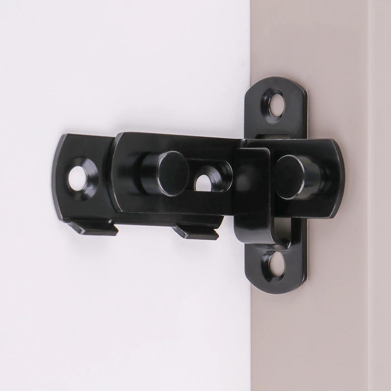 Door Latch Door Bolt Anti-theft Lock Buckle 90-degree 180&deg; Push-pull Lock door latch sliding door latch door lock latch
