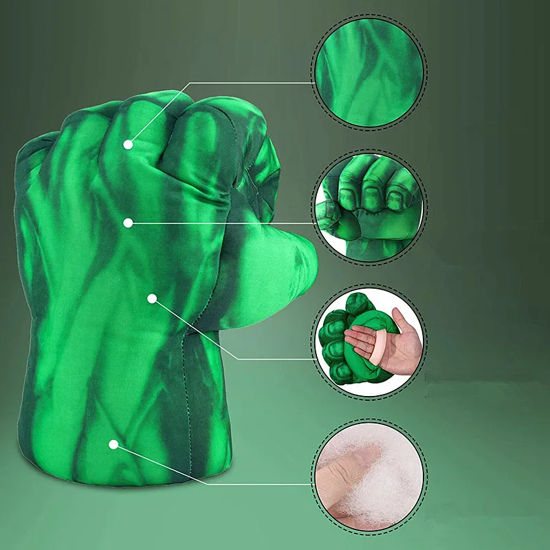 Cosplay Gloves Superhero Gloves Superhero Boxing Gloves 2PC Infinity War Gloves MovieFantasy Toys Boy Halloween Gift
