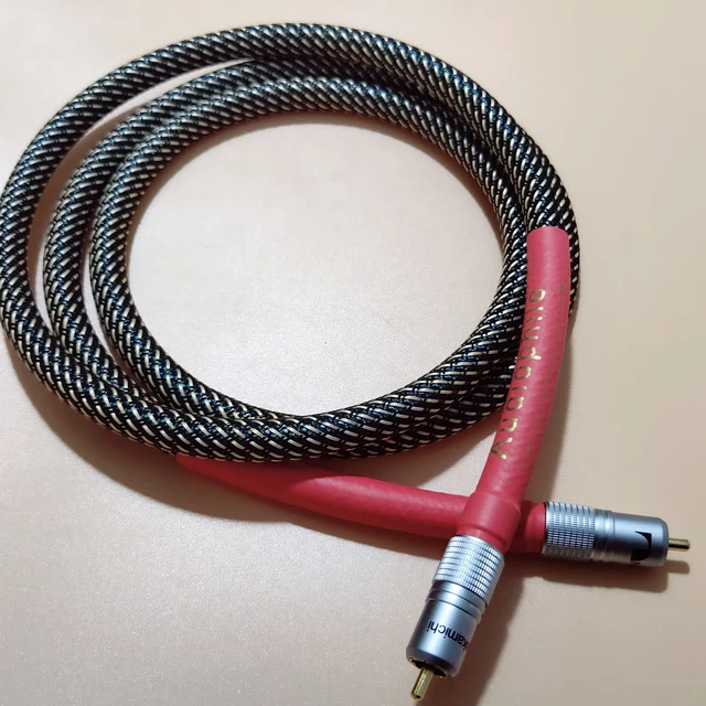 ortofon 7N+8N RCAケーブル ペア 1m ortofon 7N➕8N RCAケーブル ペア 1m